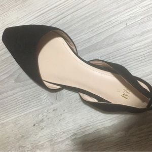 H&M flats suede